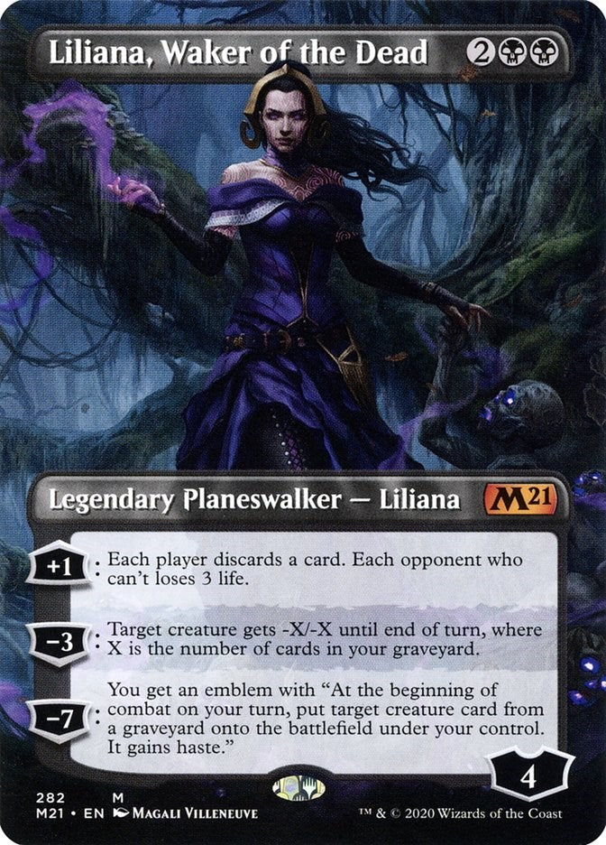 Liliana, Waker of the Dead (Borderless) [M21 - 282]