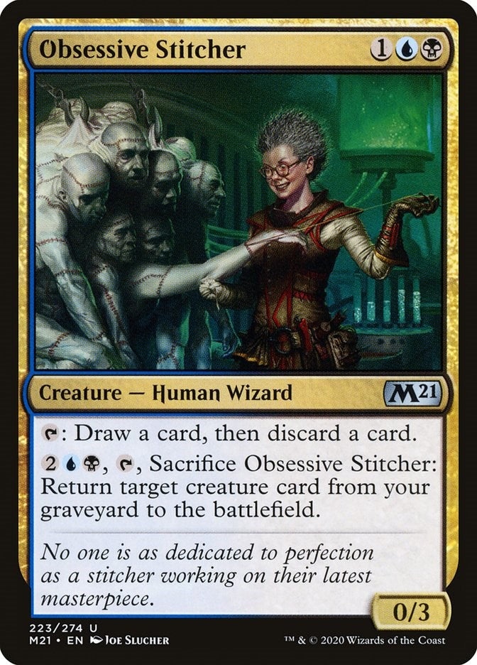 Obsessive Stitcher [M21 - 223]