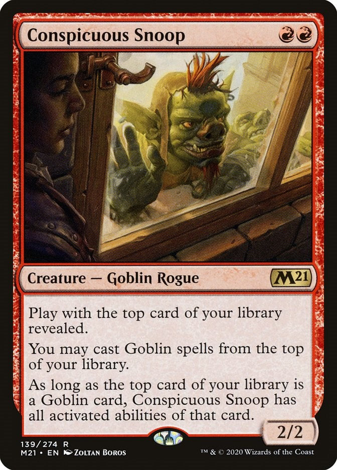 Conspicuous Snoop [M21 - 139]