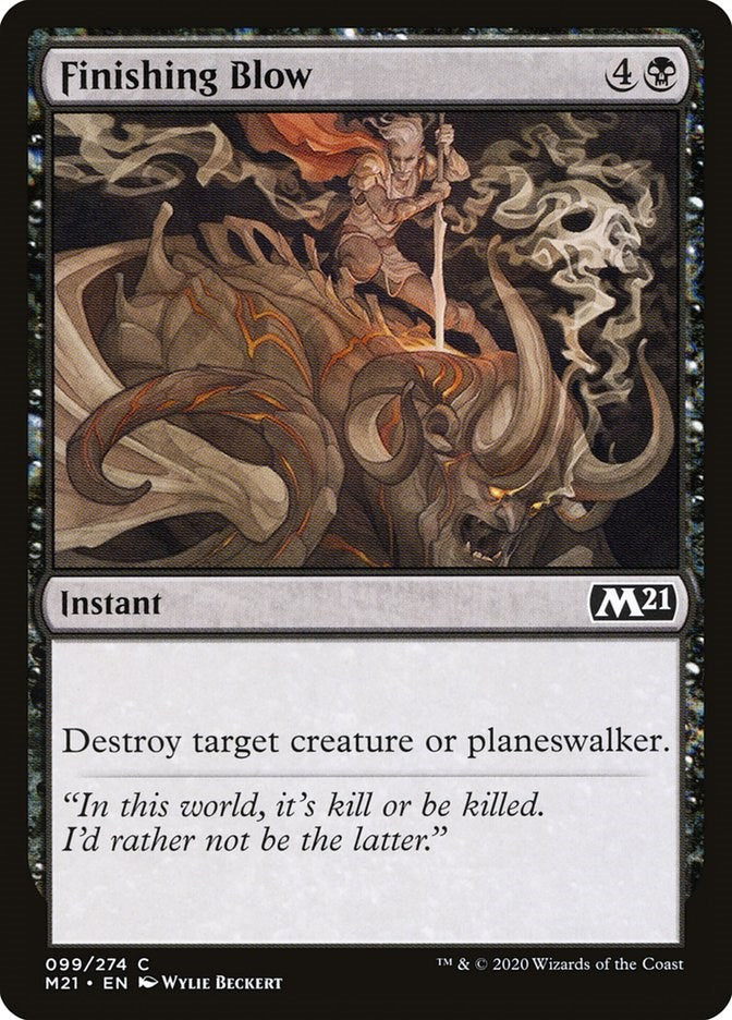 Finishing Blow [M21 - 99]