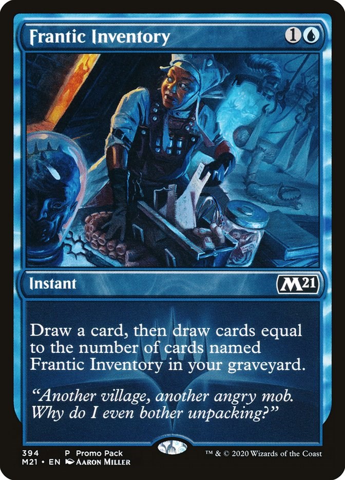 Frantic Inventory [PPM21 - 394]