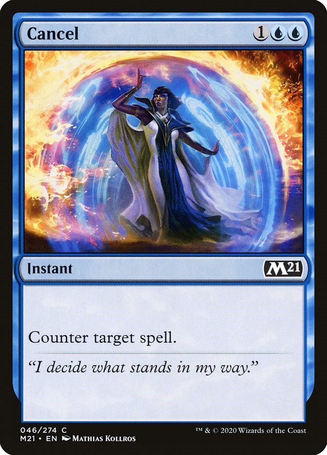 Cancel [M21 - 46]