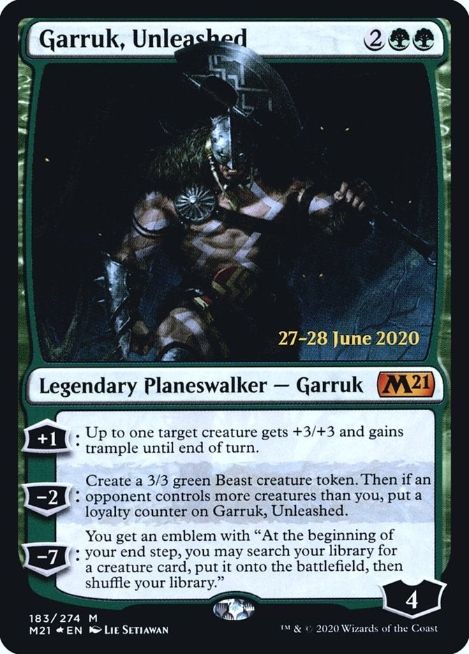 Garruk, Unleashed [PRE - 183]