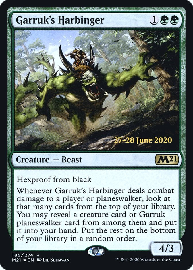 Garruk's Harbinger [PRE - 185]