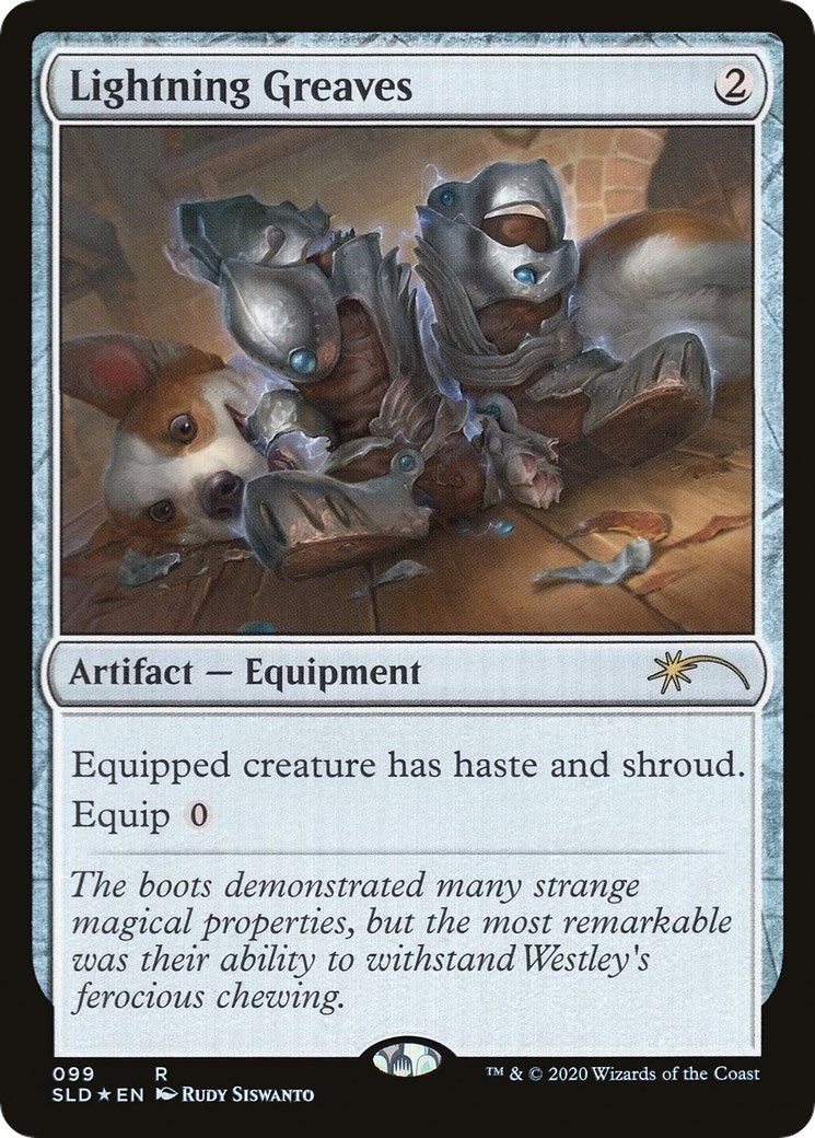 Lightning Greaves (099) [SLD - 99]