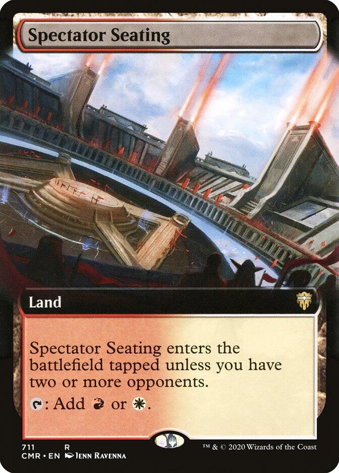 Spectator Seating (Extended Art) [CMR - 711]