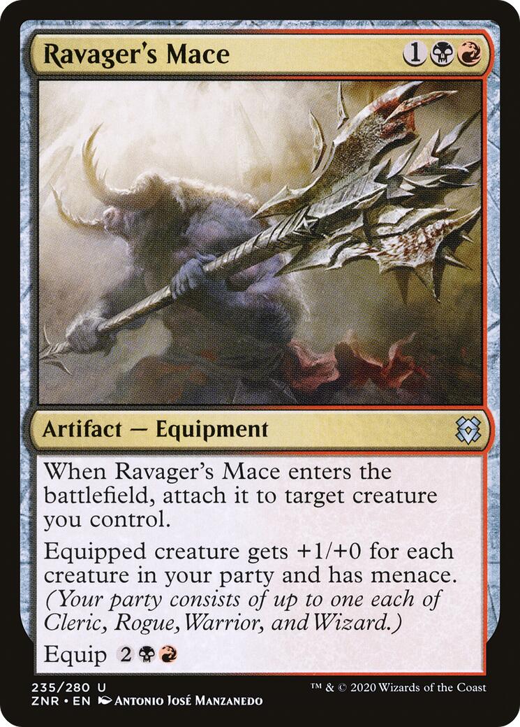 Ravager's Mace [ZNR - 235]