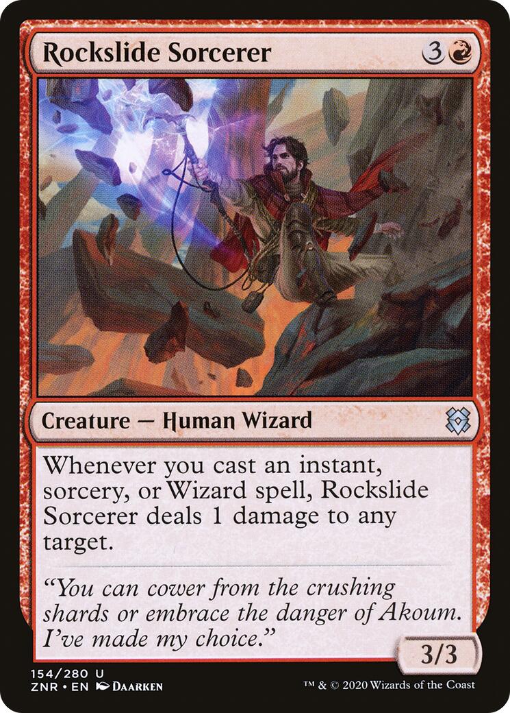 Rockslide Sorcerer [ZNR - 154]