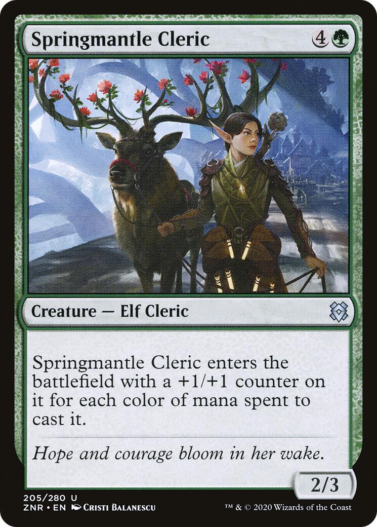 Springmantle Cleric [ZNR - 205]