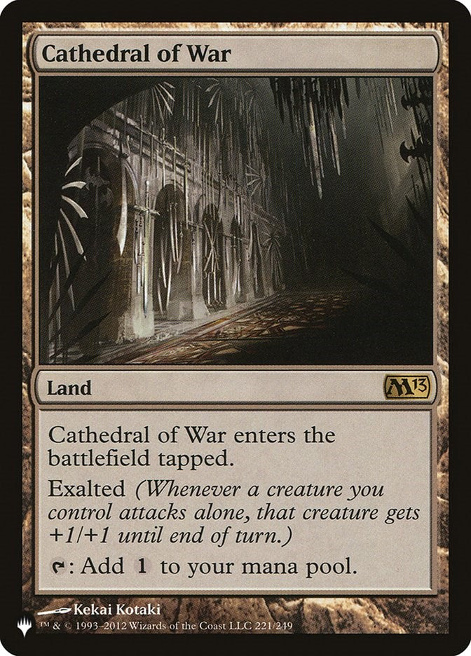Cathedral of War [LIST - 221/249]