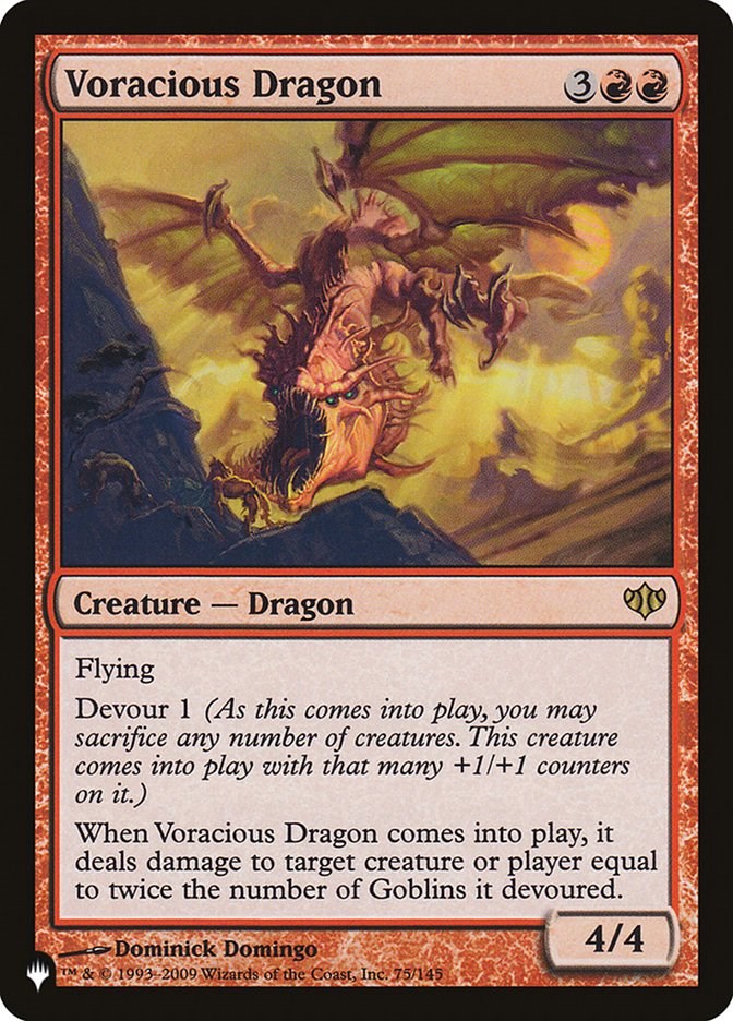 Voracious Dragon [LIST - 75/145]