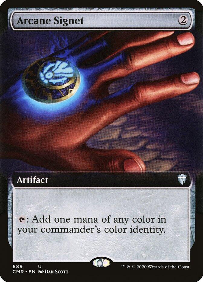 Arcane Signet (Extended Art) [CMR - 689]
