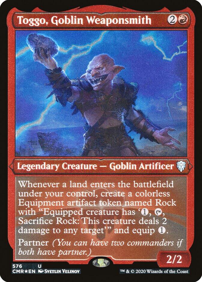Toggo, Goblin Weaponsmith (Foil Etched)
