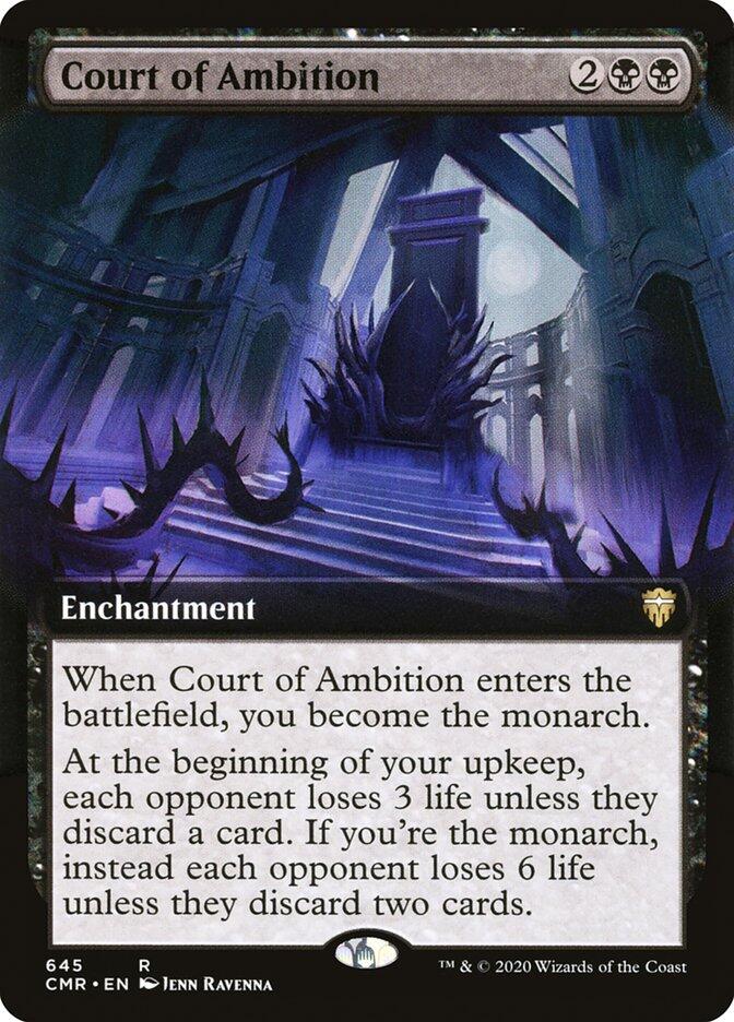 Court of Ambition (Extended Art) [CMR - 645]
