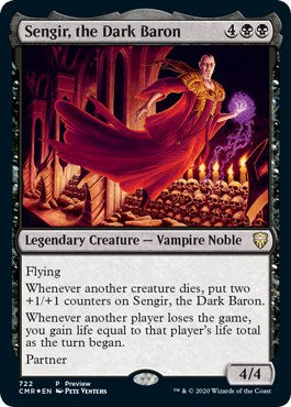 Sengir, the Dark Baron (Alternate Art) [PRE - 722]