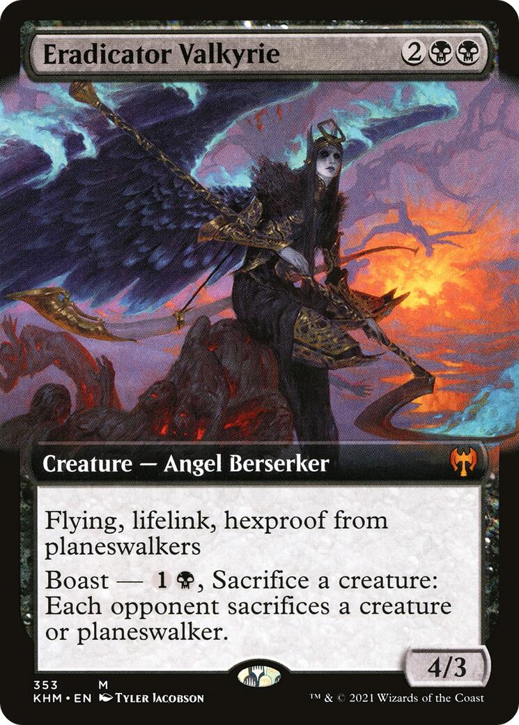 Eradicator Valkyrie (Extended Art) [KHM - 353]