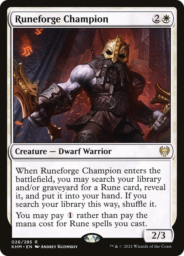 Runeforge Champion [KHM - 26]