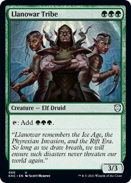 Llanowar Tribe [KHC - 66]