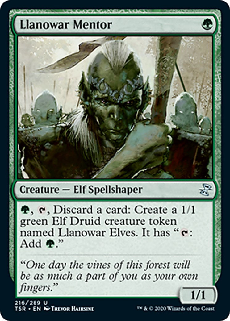 Llanowar Mentor [TSR - 216]