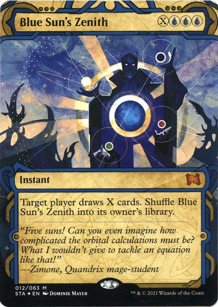 Blue Sun's Zenith (Foil Etched) [STA - 12]