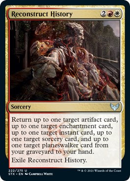 Reconstruct History [STX - 222]