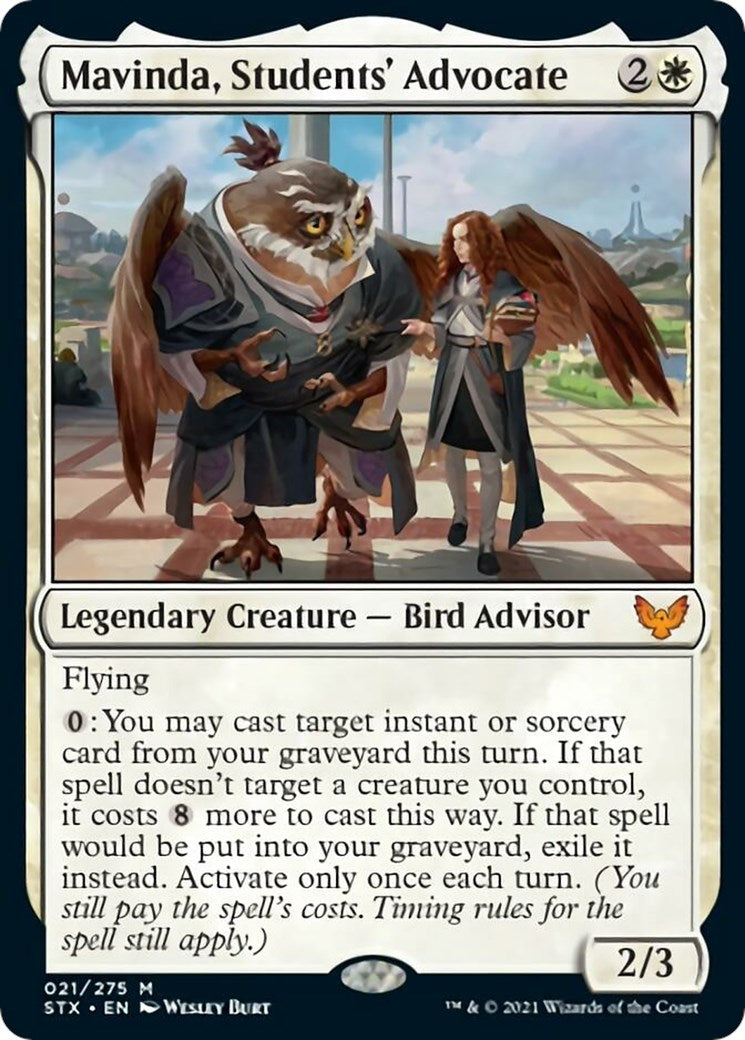 Mavinda, Students' Advocate [STX - 21]