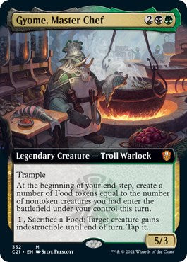 Gyome, Master Chef (Extended Art) [C21 - 332]