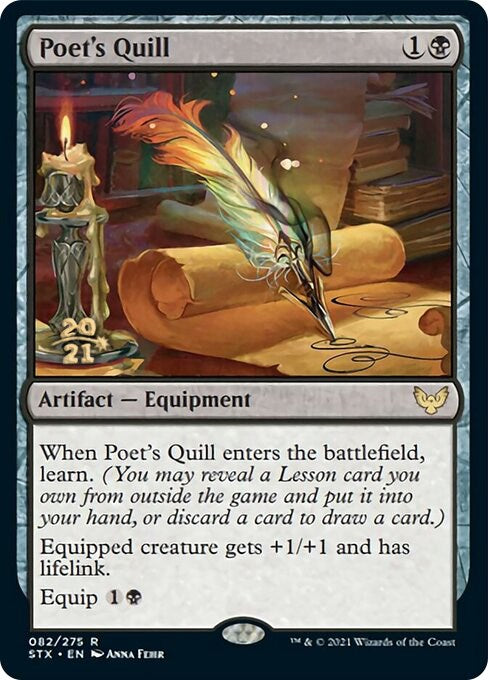 Poet's Quill [PRE - 82]
