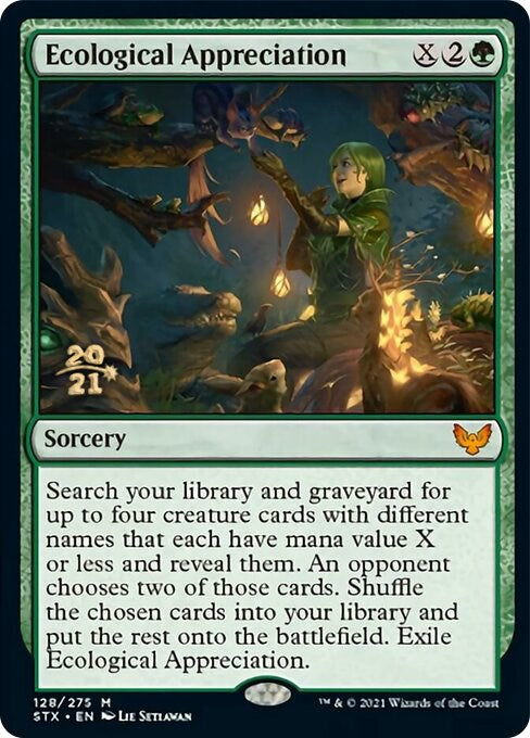 Ecological Appreciation [PRE - 128]
