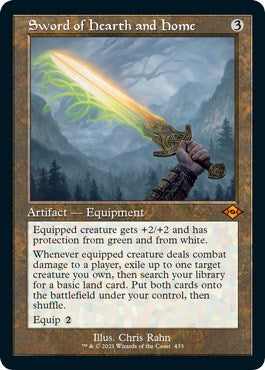 Sword of Hearth and Home (Retro Frame) (Foil Etched) [MH2 - 433]