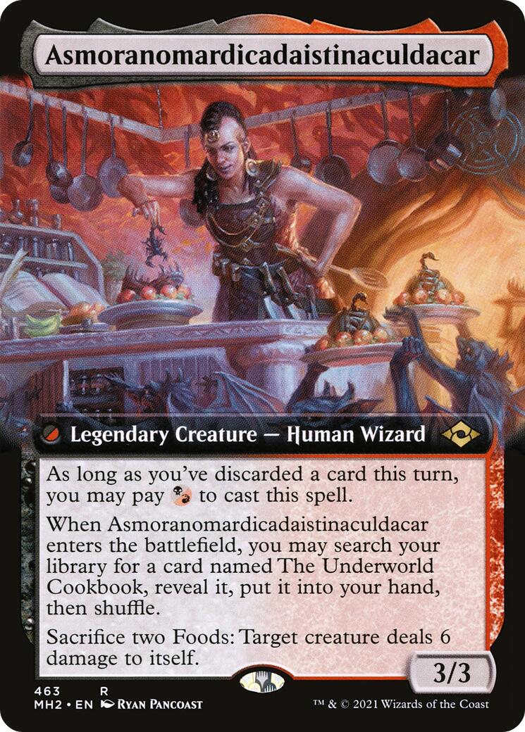 Asmoranomardicadaistinaculdacar (Extended Art) [MH2 - 463]