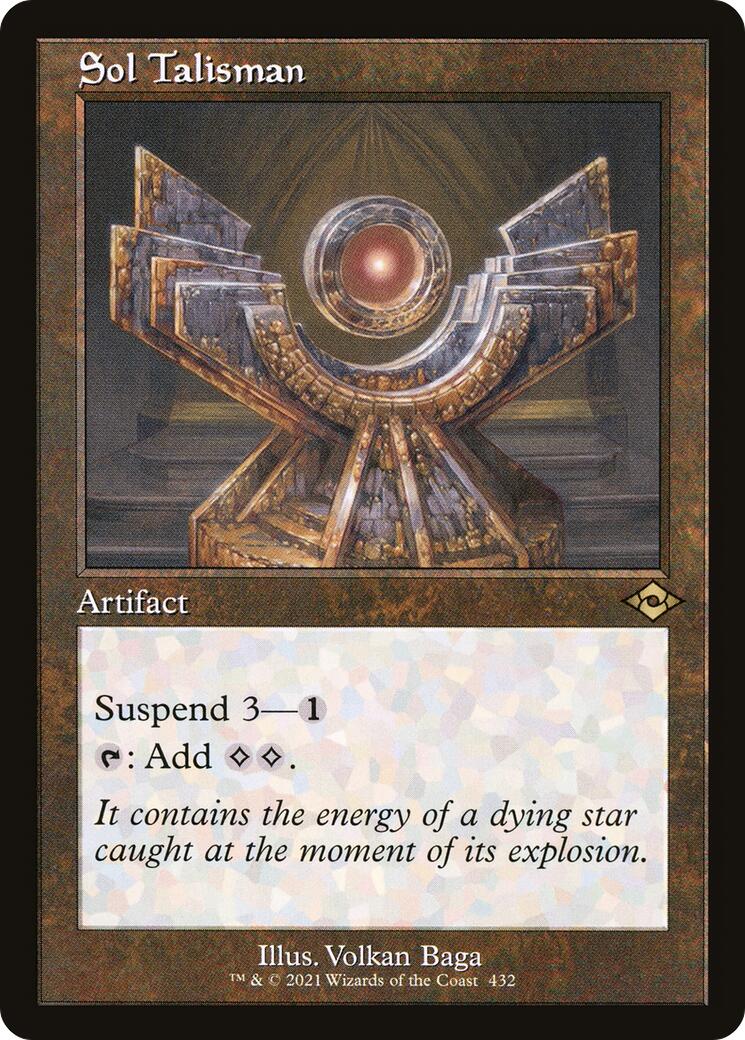 Sol Talisman (Retro Frame) [MH2 - 432]