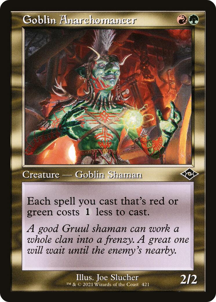 Goblin Anarchomancer (Retro Frame) [MH2 - 421]
