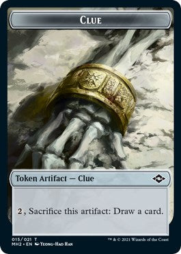 Clue (015) // Beast Double-Sided Token [MH2 - 15 // 9]