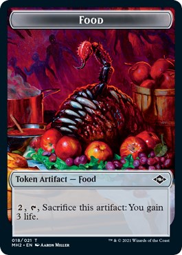 Food (018) // Crab Double-Sided Token [MH2 - 18 // 2]