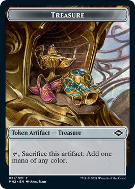 Treasure (021) // Bird Double-Sided Token [MH2 - 21 // 1]
