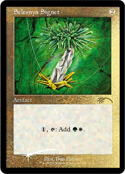 Selesnya Signet (Foil Etched) [SLD - 290]