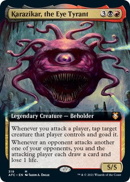 Karazikar, the Eye Tyrant (Extended Art) [AFC - 319]