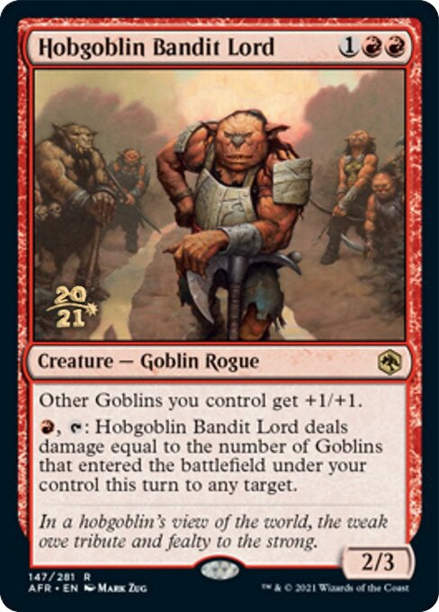 Hobgoblin Bandit Lord [PRE - 147]