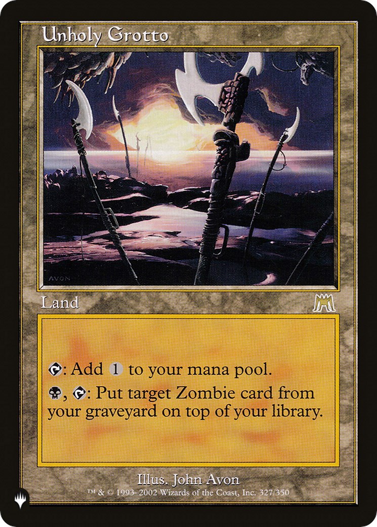 Unholy Grotto [LIST - 327/350]