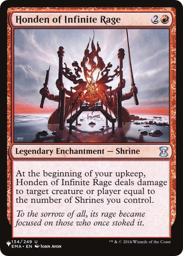 Honden of Infinite Rage [LIST - 134/249]