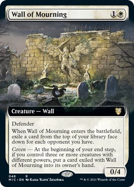 Wall of Mourning (Extended Art) [MIC - 48]