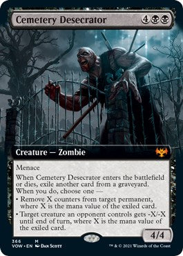 Cemetery Desecrator (Extended Art) [VOW - 366]