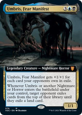 Umbris, Fear Manifest (Extended Art) [VOC - 76]