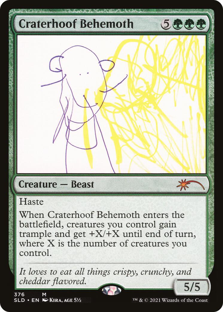 Craterhoof Behemoth (376) [SLD - 376]