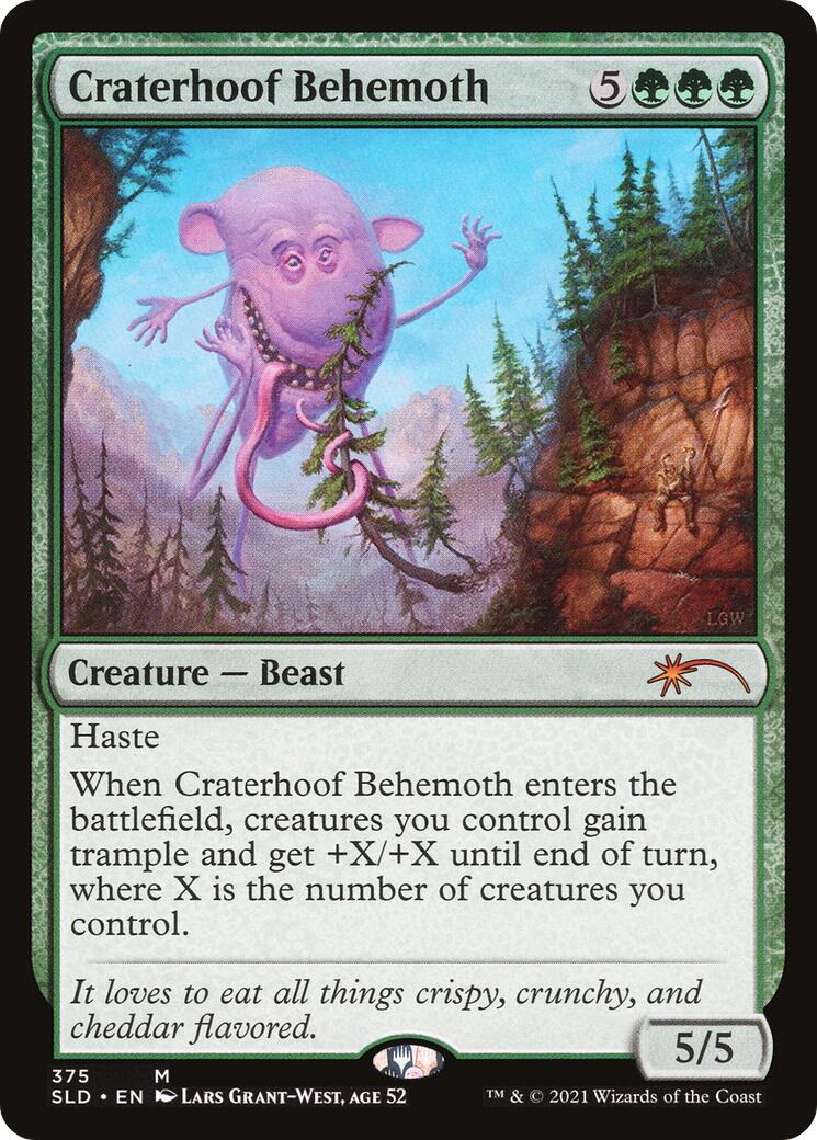Craterhoof Behemoth (375) [SLD - 375]