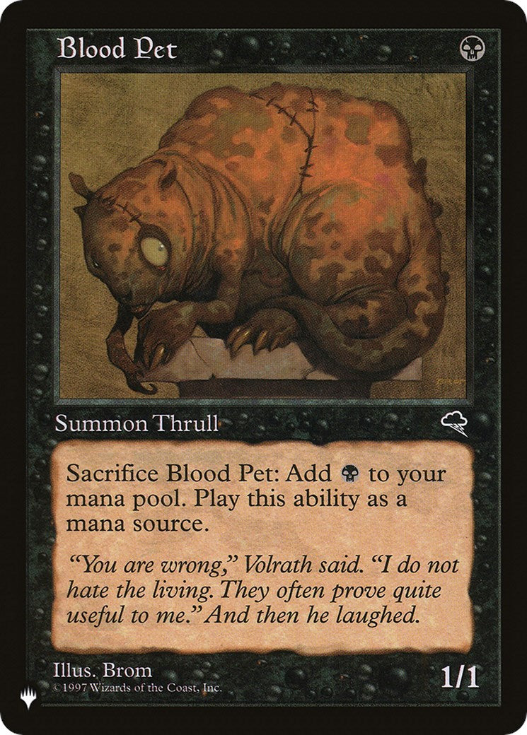 Blood Pet [LIST - N/A]