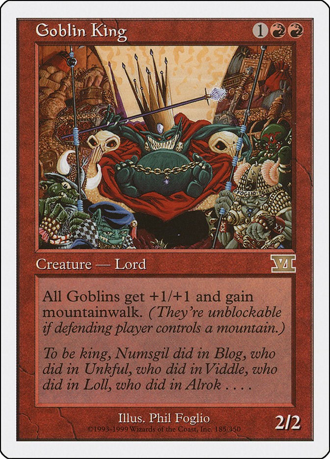 Goblin King [6ED - 185]