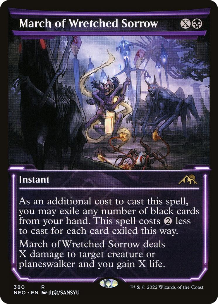 March of Wretched Sorrow (Showcase) [NEO - 380]