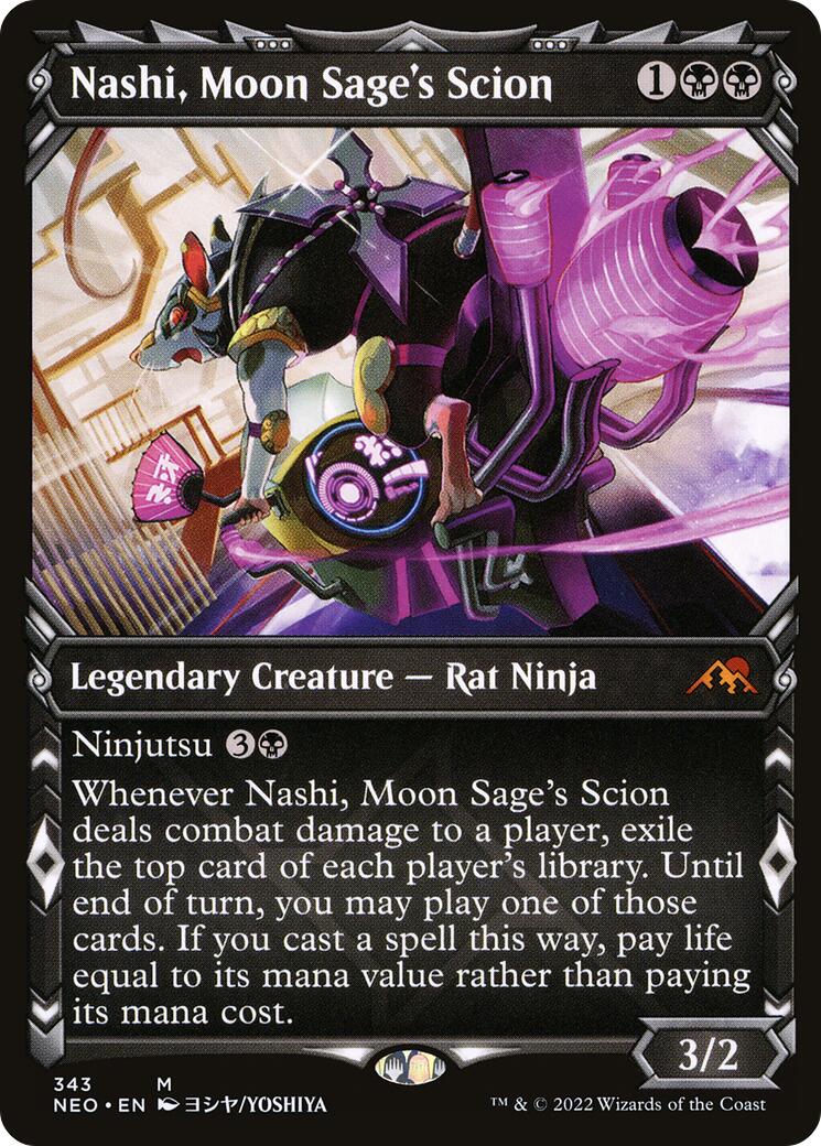 Nashi, Moon Sage's Scion (Showcase) [NEO - 343]